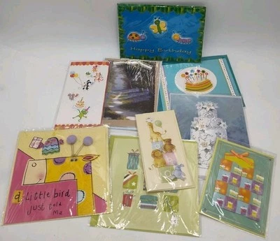 PAPER MAGIC Varias Tarjetas 3D Lote 9 SIN USAR Cumpleaños, Boda, Simpatía  Foto 1 de 4