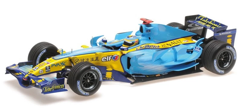 Renault R26 GP China 2006 Fernando Alonso World Champi 1:18 MINICHAMPS 117061601 - Immagine 1 di 1