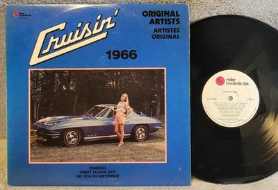Cruisin' 1966 - OG 1981 Canada LP - Beat Rock Compilation - VG++ - Image 1 of 2