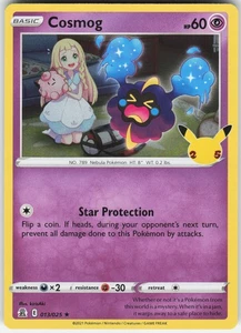 Cosmog Holo Rare Celebrations 013/025 LP-NM - Picture 1 of 2