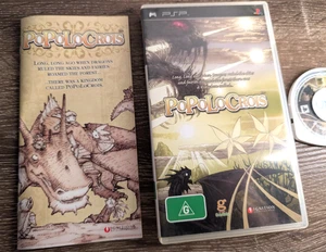 PoPoLoCrois PSP PAL Sony Japan Studio Storybook JRPG Complete Very Good CIB - Foto 1 di 7