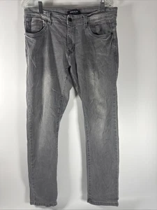 Kenneth Cole Jeans Herren 32x30 grau Slim Fit Straight Stretch 5 Pocket - Bild 1 von 11