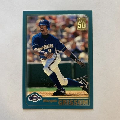 2001 Baseball Topps Marquis Grissom Milwaukee Brewers #38 - Image 1 of 2