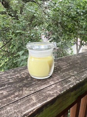 Frasco de vela Bath & Body Works coco limão verbena celeiro branco 1,75 oz novo raro HTF - Imagem 1 de 4