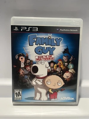 Family Guy: Back to the Multiverse - Juego Sony Ps3 CIB Completo En Caja con Manual  Foto 1 de 4