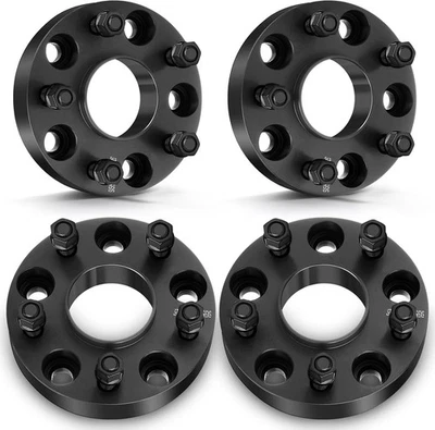 Espaciadores de rueda ECCPP 4 piezas 5 orejetas centrados en el cubo 1,25" aptos para Jeep Wranglera 2006-2010 Foto 1 de 4