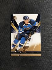 2009-10 UPPER DECK SP GAME USED DAVID PERRON LIMITED GOLD #ed 67/100