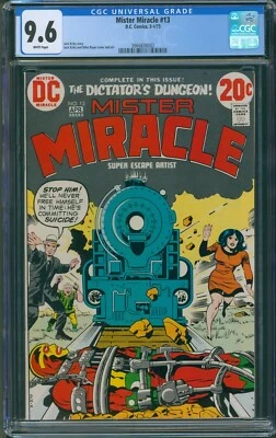 Mister Miracle #13 D.C. Comics 3/73 CGC 9.6 White Pages - Image 1 of 2
