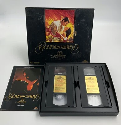 Gone With the Wind 50th Anniversary Limited Edition VHS Tape Vintage - Image 1 of 4