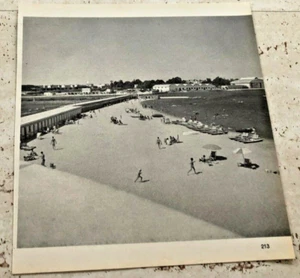 Ritaglio originale del 1965 Brindisi la spiaggia di S. Apollinare - Picture 1 of 1