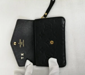 Louis Vuitton M60633 Monogram Empreinte Amplant Pochette Cles Coin Purse Used - Picture 1 of 13