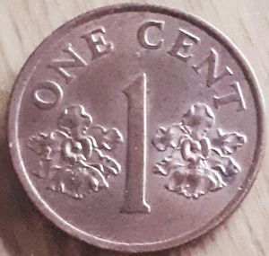 SINGAPORE 1 CENT 1995- Br.UNC - KM 98 - Picture 1 of 2