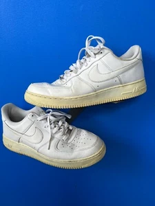 Nike Air Force 1 AF1 Low Men's Triple White Sneakers Shoes 315122-111 Size 11 - Picture 1 of 6