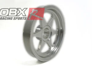 Polea de manivela de aluminio pulido OBX 09-16 Hyundai Genesis 3,8 L - Imagen 1 de 6