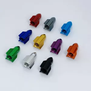 1x Dust Cap Rocket Cover Wheel Valve Stem Air Rim Tire Tyre Car ♬ - Picture 1 of 27
