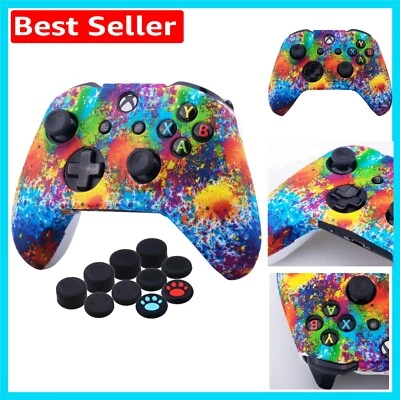 Advanced Protective Skin Case for Xbox Controllers with 10 Versatile Thumb Grips - Image 1 of 4