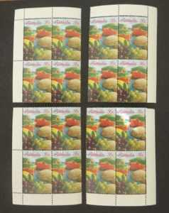 Australia 1986 Grapes & Melons - Fruit (MNH) See note re blocks - Picture 1 of 1