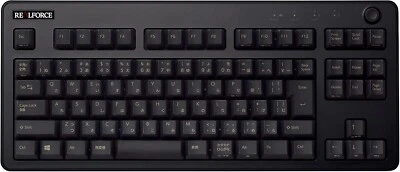 Topre R3HC13 REALFORCE R3 Bluetooth 5.0 JP layout 91 Keys All30g Black Japan - Image 1 of 4