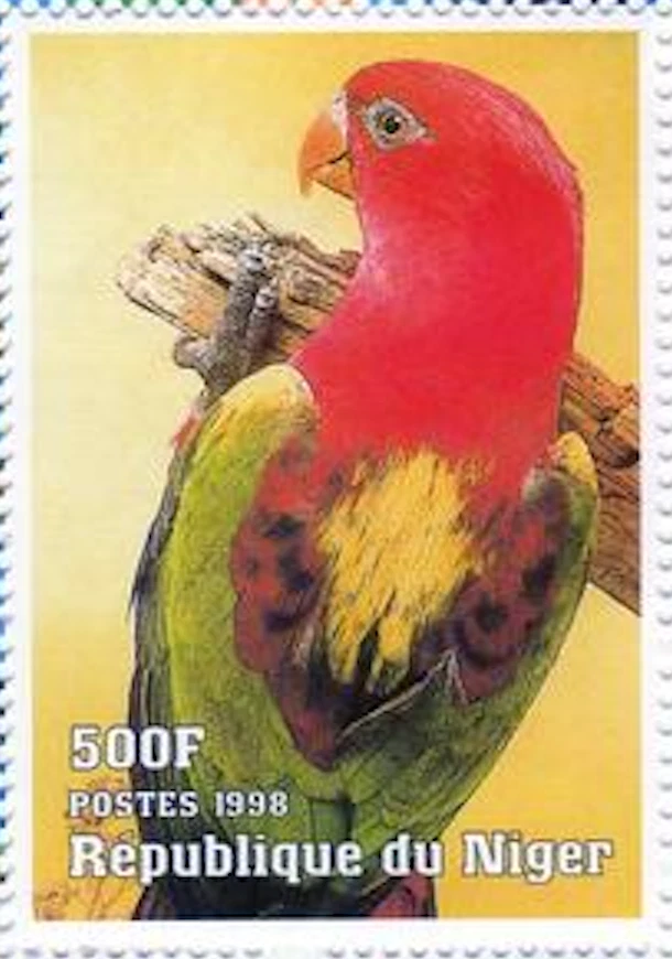 Níger #YT1247 MNH 1998 Animales Mundo Loros [1011a] Foto 1 de 1