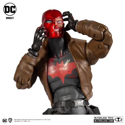 DC Essentials DCeased Unkillables Red Hood 7" Inch Scale Action Figure - McFarla