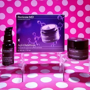 PERRICONE MD ACYL GLUTATHIONE 1 oz & EYE LID SERUM 0.5 oz - BOTH FULL SIZES! - Picture 1 of 2