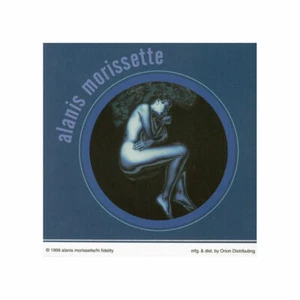 ALANIS MORISSETTE - STICKER/DECAL - BRAND NEW VINTAGE - MUSIC BAND 101 - Picture 1 of 1