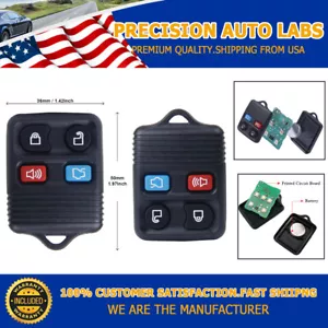 2 Pack 4 Button Keyless Entry Remote Control Key Fob fit for Ford Focus Explorer - Picture 1 of 12