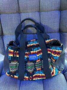 Gorgeous multicolor Pendleton duffel bag tote excellent used condition EUC