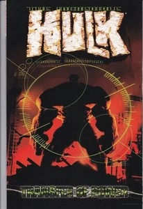 THE INCREDIBLE HULK: TRANSFER OF POWER 1ST PRINT TPB BRUCE JONES MARVEL COMICS - Imagen 1 de 1