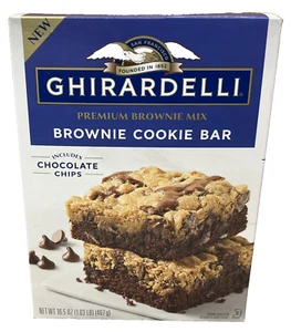Ghirardelli Brownie Cookie Bar Mix 16.5 oz - Picture 1 of 1