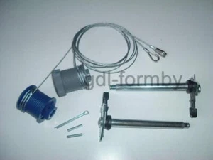 Cardale CD Pro Safelift Anti Drop Roller Spindles CABLES Wessex Garage Door Part - Picture 1 of 5
