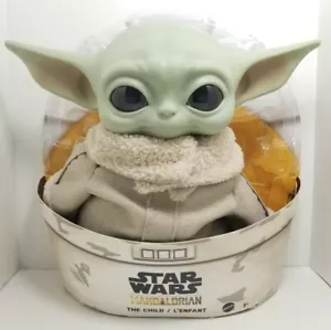 Star Wars il Mandaloriano BABY YODA 11 Pollici Peluche Ufficiale Mattel Giocattoli IN MAGAZZINO! - Foto 1 di 6