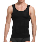 Men Slimming Body Shaper Posture Corrector Vest Abdomen Compression Shirt Tops