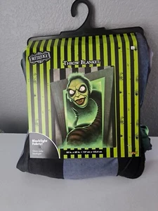 [01714013] Beetlejuice Snake Fleece Blanket - Picture 1 of 2
