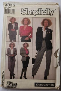 Simplicity 8853 Women's Top, Pants, Skirt & Jacket Size 10 UNCUT Sewing Pattern - Bild 1 von 3