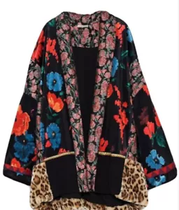 Zara patchwork jacket new with tags Over Size - Picture 1 of 4