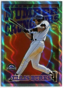 1997 Topps Season's Best #SB3 Ellis Burks Colorado Rockies - Picture 1 of 2
