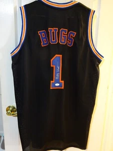 Maglia firmata Billy West autografata Space Jam Tune Squad taglia XL JSA COA - Foto 1 di 10