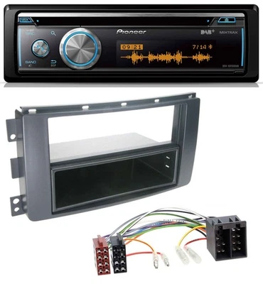 Pioneer MP3 DAB USB CD Bluetooth Autoradio für Smart ForFour 454 ForTwo 451 ISO - Bild 1 von 4