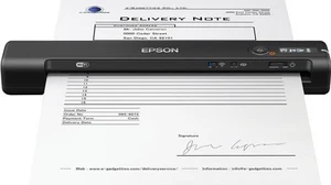Epson WorkForce ES-60W A4 Battery Powered Portable Document Scanner, Black Epswo - Picture 1 of 9