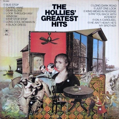 The Hollies - The Hollies' Greatest Hits (LP) (Very Good (VG)) - 3912104863 - Image 1 of 4