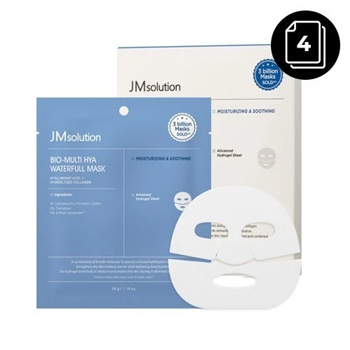JMsolution Bio-Multi Hya Waterfull Mask 4ea - Image 1 of 1