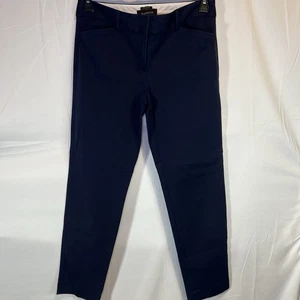 Talbots DAMENGRÖSSE 4 Hampshire Knöchelhose marineblau gerades Bein klassisch Karriere - Bild 1 von 6