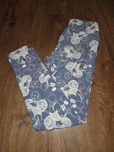 Lularoe Disney Mickey OS Leggings - Picture 1 of 3