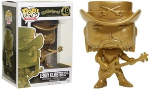 Motorhead Lemmy Kilmister Gold Rainbow Bar & Grill Statue Pop! Vinyl Figure #49 - Picture 1 of 3