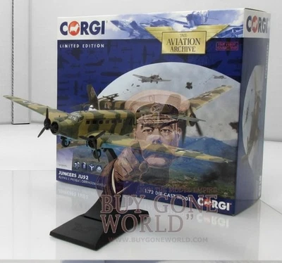 Corgi AA36908 1/72 Junkers Ju52, 4U+NH 2/Kgzbv1 Opération Merkur, Crète 1941 - Photo 1/4