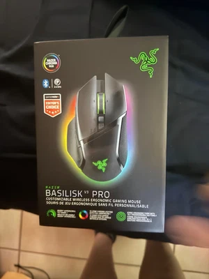 Razer Basilisk V3 Pro Customizable Wireless Gaming Mouse - Black... - Image 1 of 2