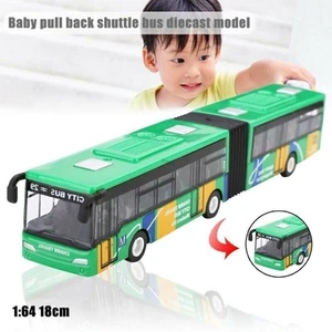 1/64 Scale 18cm Bus Auto Reisebus Spielzeugbus Spielzeug für Kinder Geschenk Toy - Bild 1 von 13
