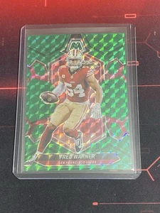 2024 Panini Mosaic Mosaic Green #196 Fred Warner San Francisco 49ers - Picture 1 of 2