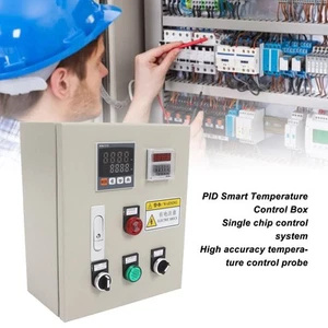 PID Temperature Control Box Intelligent Temp Controller With Thermocouple 38 GAW - Picture 1 of 12